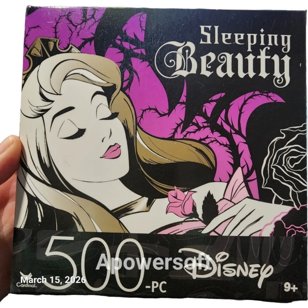 Set of Six 500-Piece Jigsaw Puzzles - Colorful Disney & Themed Designs
